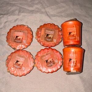 NEW Yankee Candle Cinnamon Stick 4 Wax Melts and 2 Votives